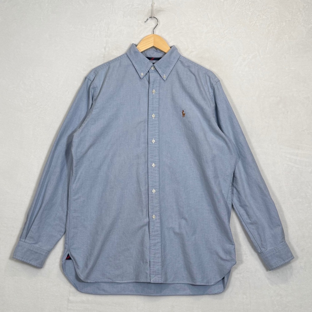 Polo Ralph Lauren Light Blue Oxford Button Down Shirt Large
